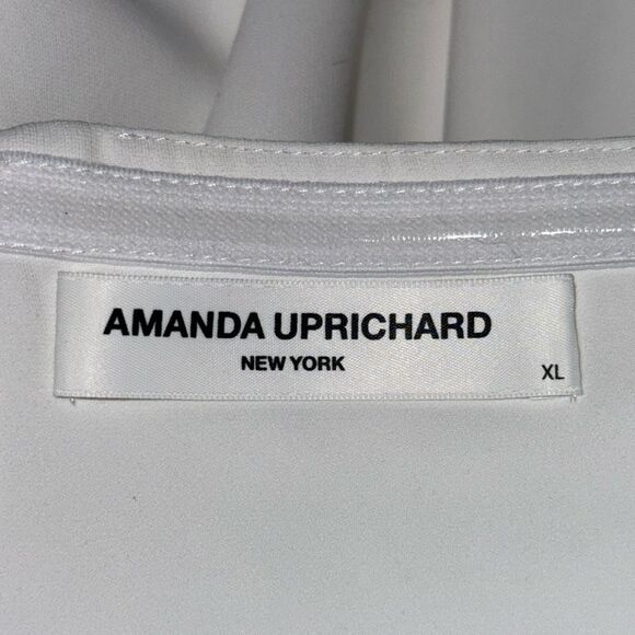 New Amanda Uprichard MEZCAL DRESS White XL Revolve - Picture 13 of 16